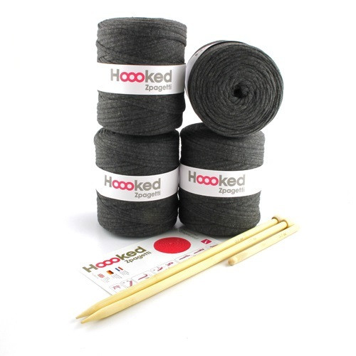 Set HOOOKED ZPAGETTI - koberec - Anthracite — foto 2