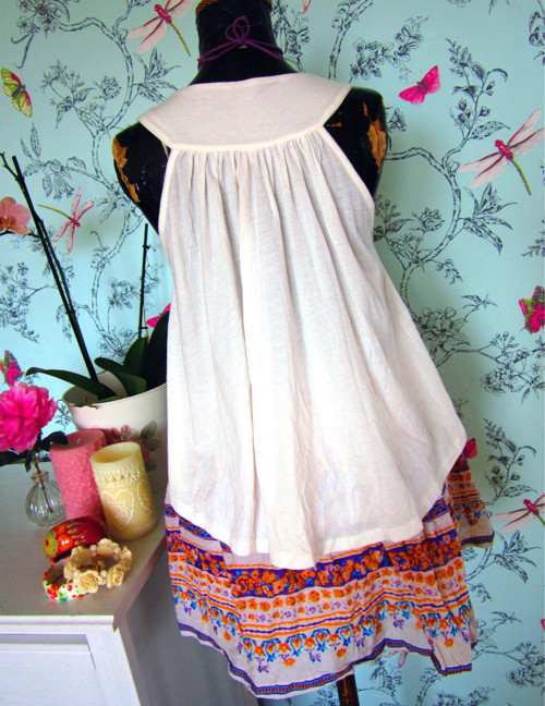 Boho top nádherně zdobený — foto 3