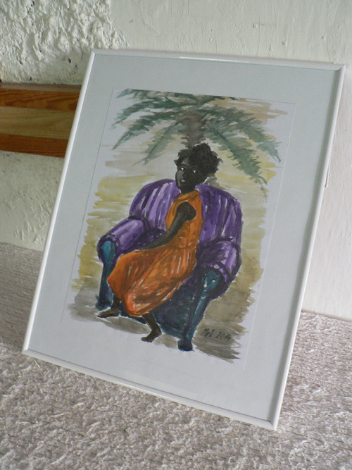 Sen o Africe - akvarel — foto 4