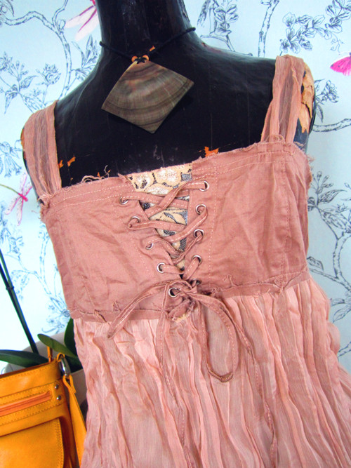 Šatečky éterické hedvábné camel — foto 3
