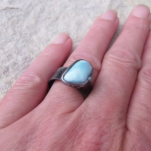 Mořská pěna II. (larimar) — foto 3