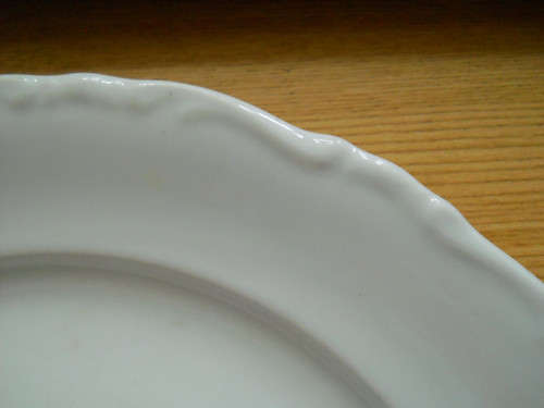 Talíř přílohový bílý — foto 2