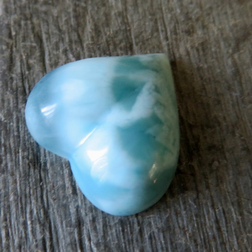 Larimar, kabošonek srdíčko č.3 — foto 2