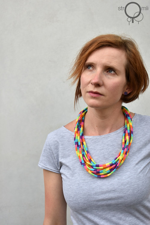 Náhrdelník duhovy — foto 4