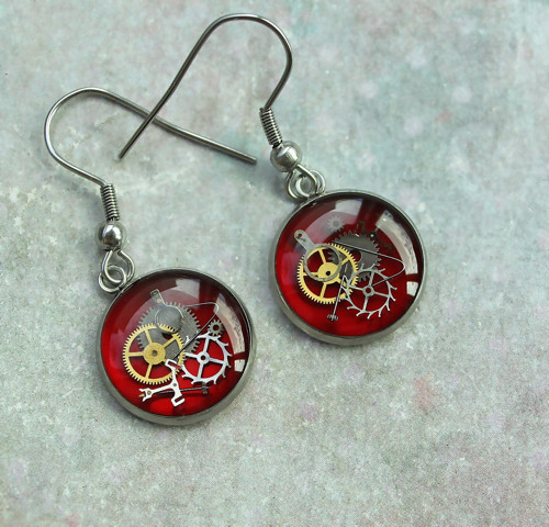 Earings /red/ — foto 2