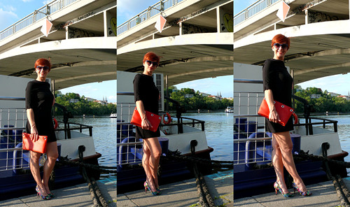 Dress Audrey CuttySleeve/Black — foto 5
