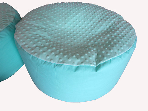 Velký puff sedák mintový 60 cm — foto 2