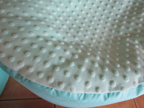 Velký puff sedák mintový 60 cm — foto 5