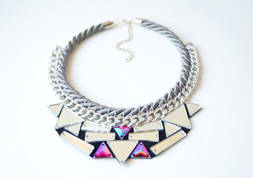 Náhrdelník GREY SILVER AZTEC — foto 4