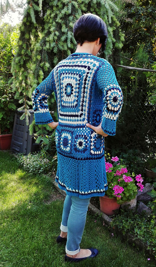 Barvami moře háčkovaný — foto 3