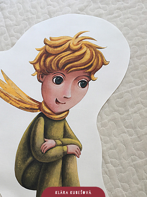 Malý princ - látkový panel — foto 3