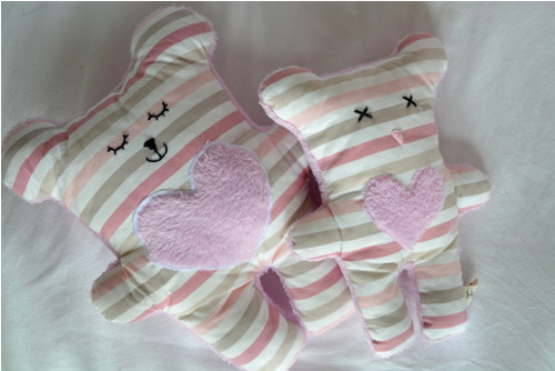 WideR Bubu Bear pink stripes — foto 2