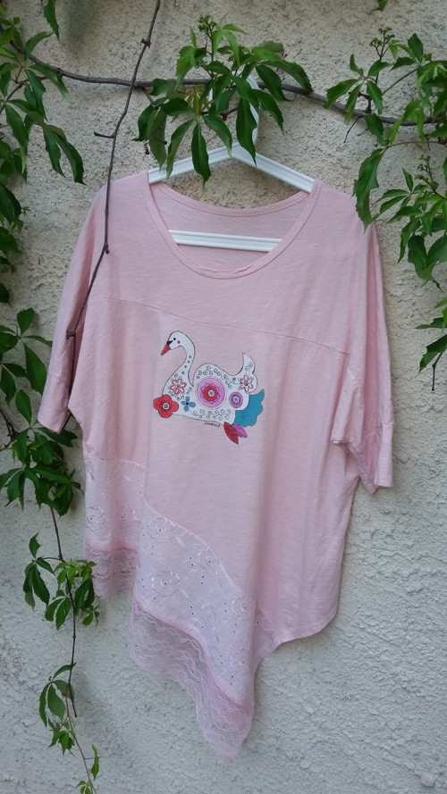 Labutí oversized triko-sleva z 299,- — foto 2