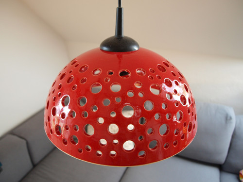 Lustr keramický - REDNESS kosmos — foto 2
