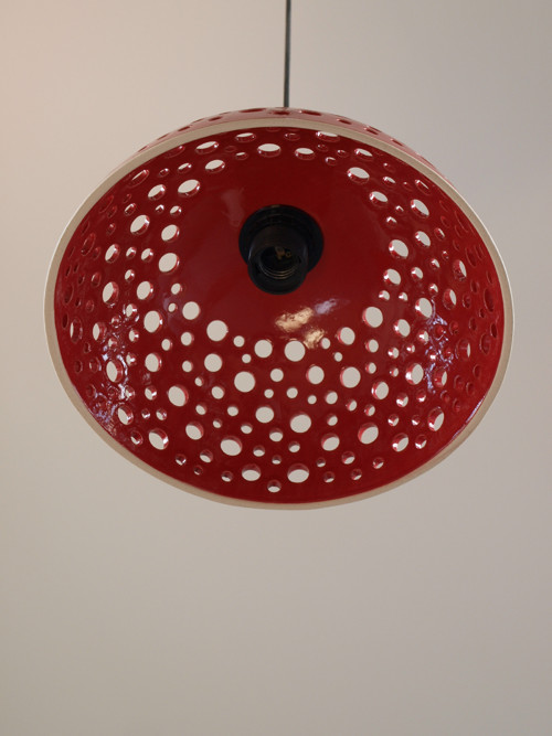 Lustr keramický - REDNESS kosmos — foto 3