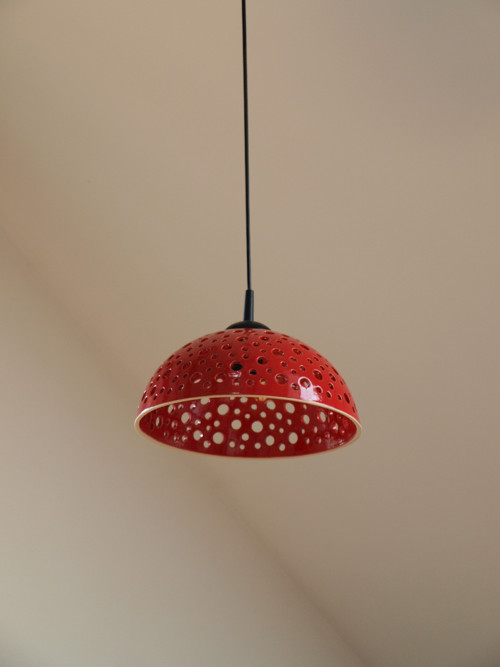 Lustr keramický - REDNESS kosmos — foto 6