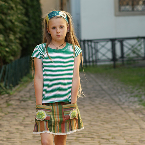Z lesa...sukýnka vel. 6-9 let — foto 4