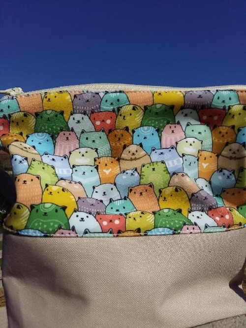 Kabelka crossbody Cats — foto 2
