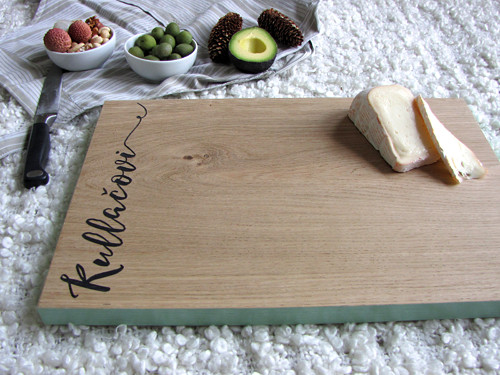 Dřevěné prkénko "Caligraphy statement" — foto 2