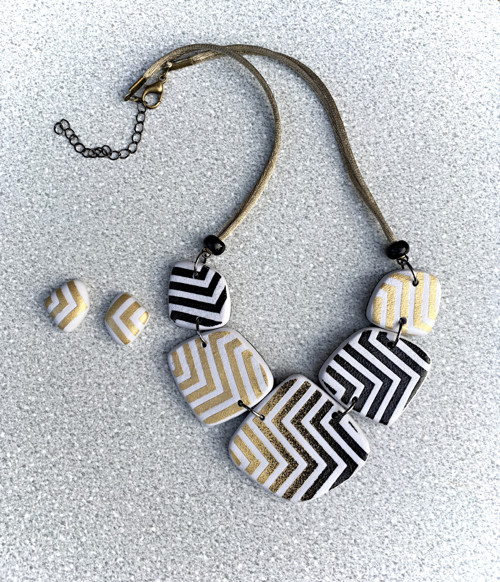 Ornament versus Chevron- 2 v 1 ( oboustranný ) — foto 2