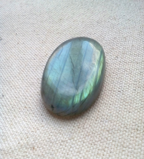 Kabošon Labradorit 37x23x6mm — foto 4