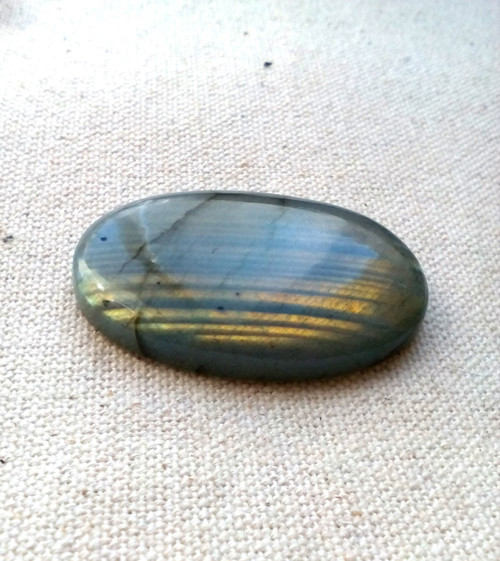 Kabošon Labradorit 40x27x5mm — foto 4