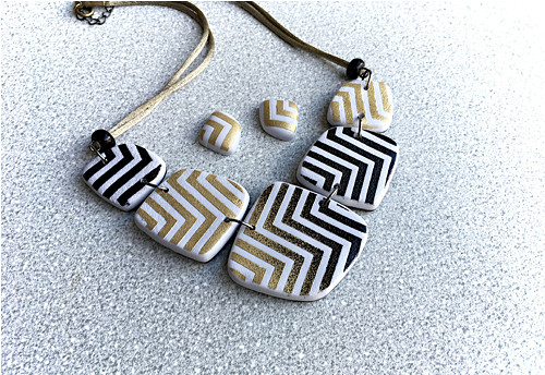 Ornament versus Chevron- 2 v 1 ( oboustranný ) — foto 5