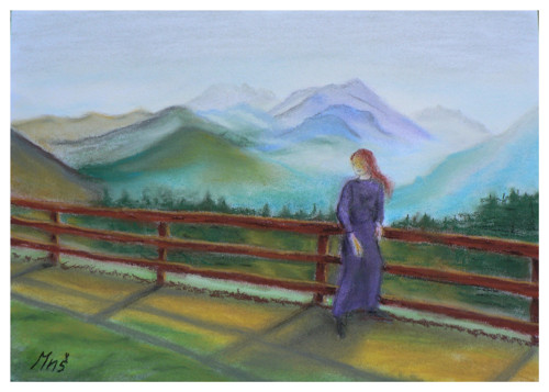 Ohlédnutí - suchý pastel — foto 2