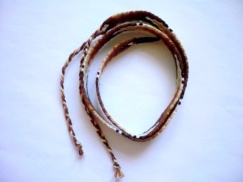 Hnědý had - čelenka 52 cm — foto 2