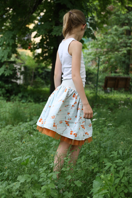 Sukně " pomerančová " — foto 2