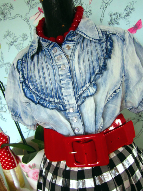 Halenka jeans romantic — foto 2