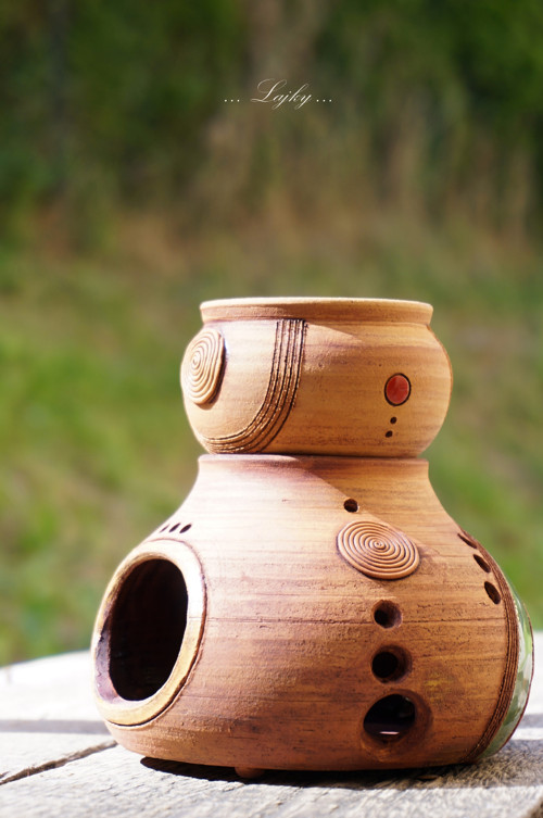 Aromalampa " Červená spirálka" — foto 3