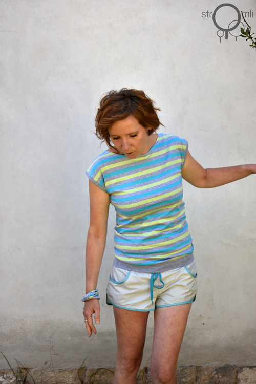 Pastelové pruhované, vel. M — foto 2