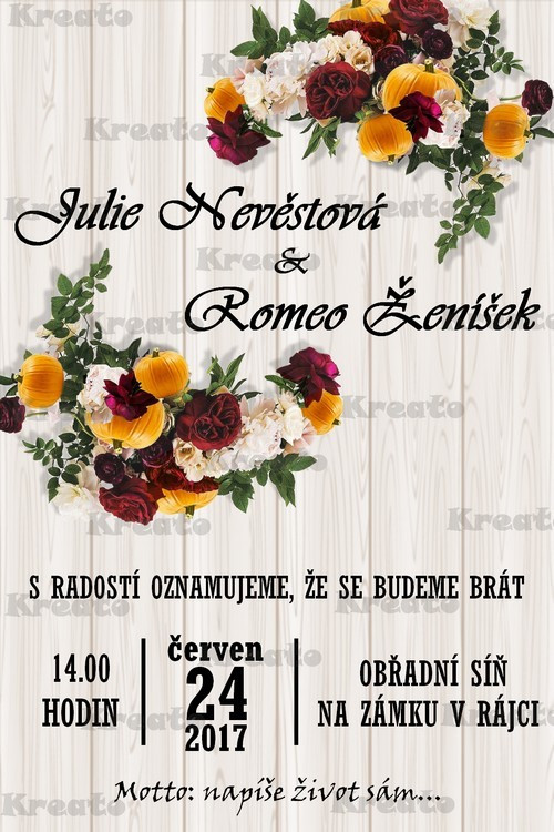 Svatební oznámení No.21 — foto 2