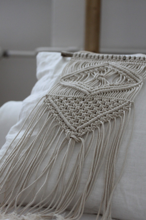 Závěsná macramé dekorace-objednávka — foto 2