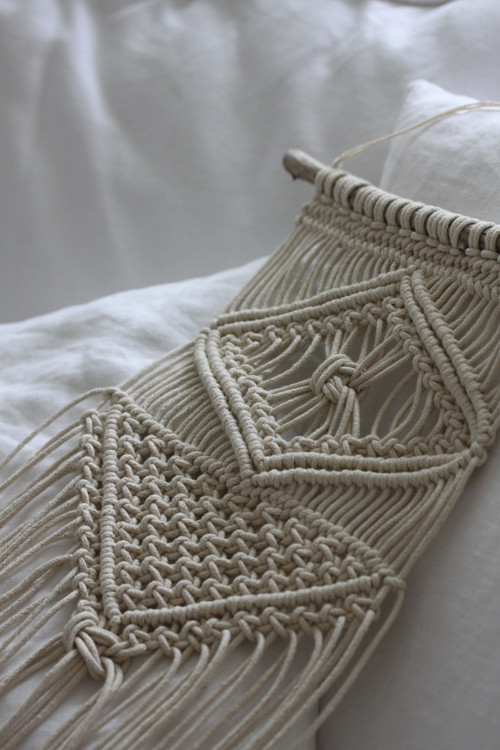 Závěsná macramé dekorace-objednávka — foto 3