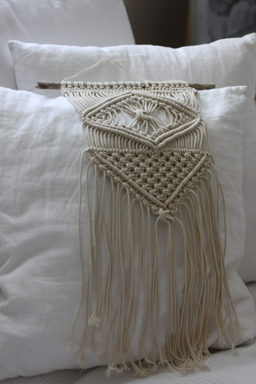 Závěsná macramé dekorace-objednávka — foto 4