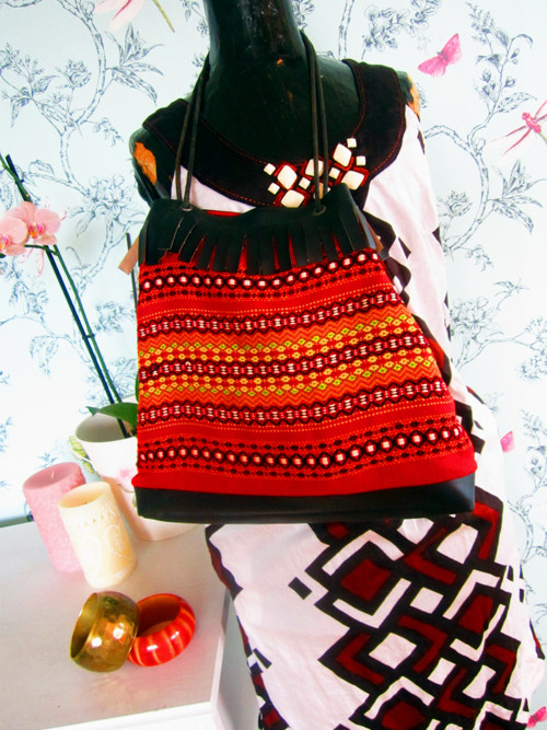 Indiánská boho mošna — foto 2