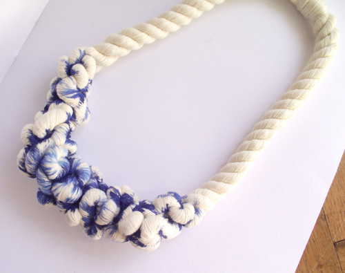 Z lana / náhrdelník indigo I — foto 2
