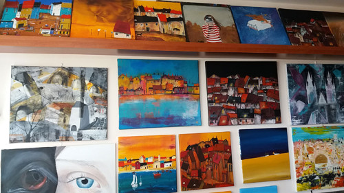 Barevné pobřeží - 60x50cm — foto 5