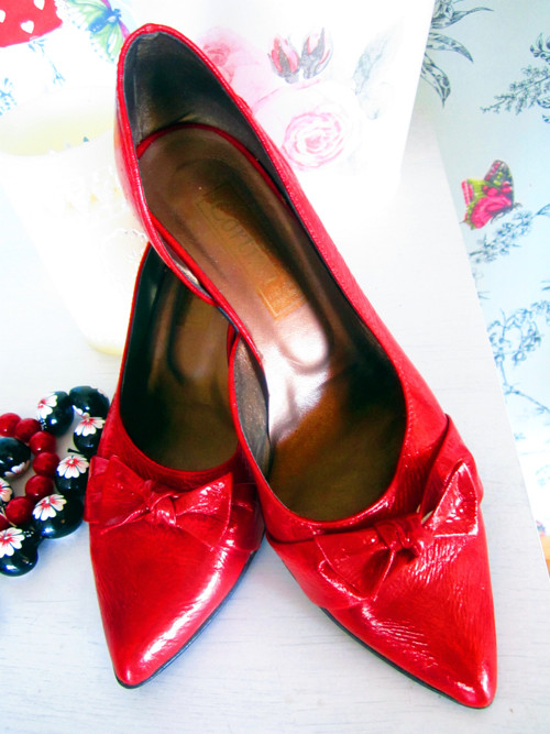 Střevíčky retro red — foto 2