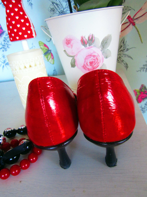 Střevíčky retro red — foto 6