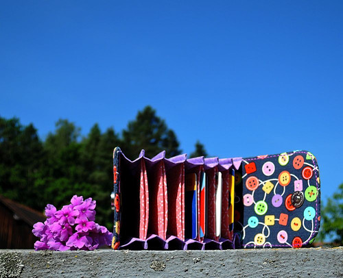 Organizér na karty "Veselé knoflíčky" — foto 6