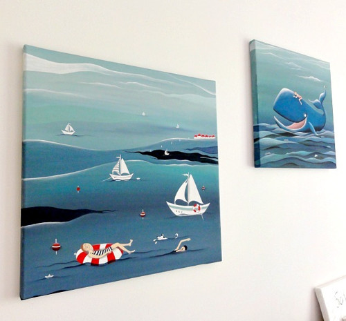 ,,Pohodička u moře - 50 x 50,, — foto 2
