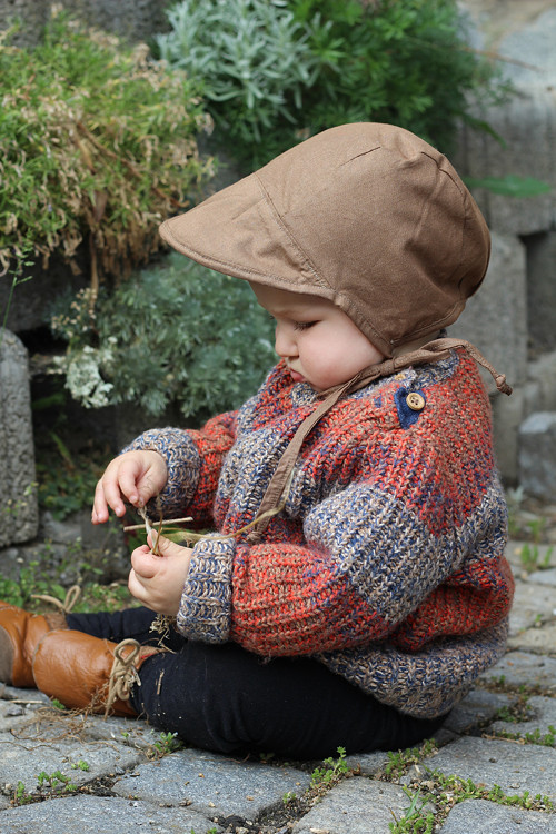 Dětský čepec s kšiltem/Bonnet — foto 5