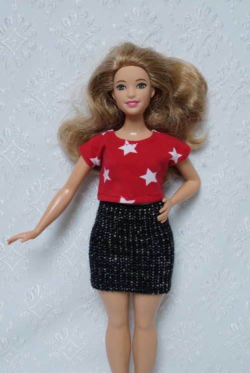 Komplet pro Barbie 2016 - curvy - baculku — foto 2