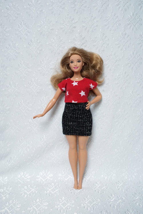 Komplet pro Barbie 2016 - curvy - baculku — foto 3