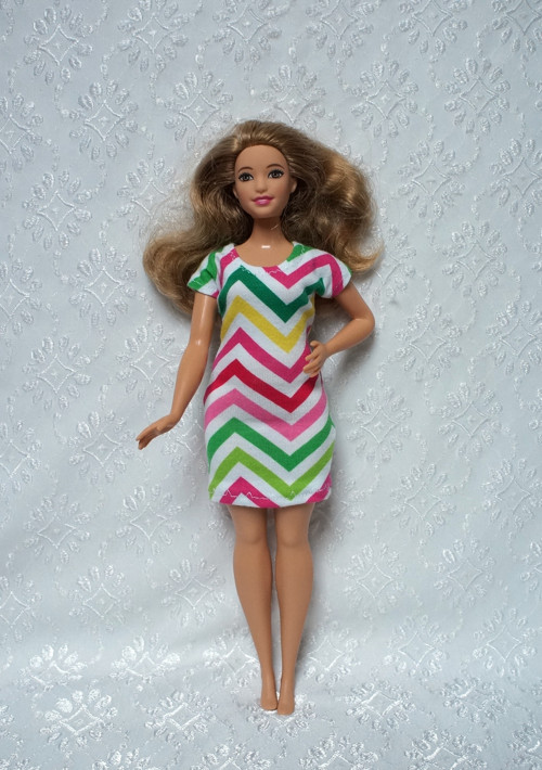 Šaty pro Barbie 2016 - curvy - baculku — foto 2