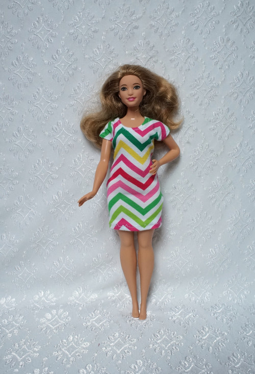 Šaty pro Barbie 2016 - curvy - baculku — foto 3