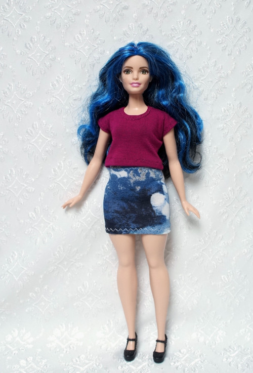 Komplet pro Barbie 2016 - curvy - baculku — foto 2